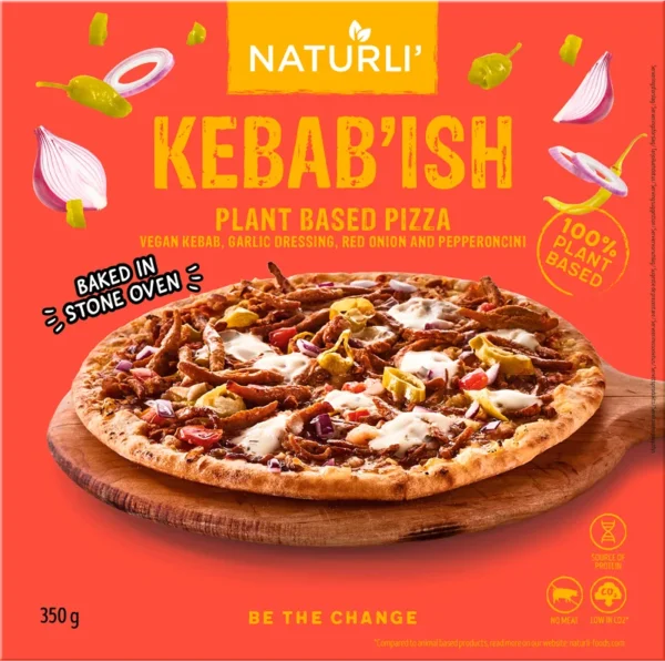 Naturli Pizza Kebab 12x350g