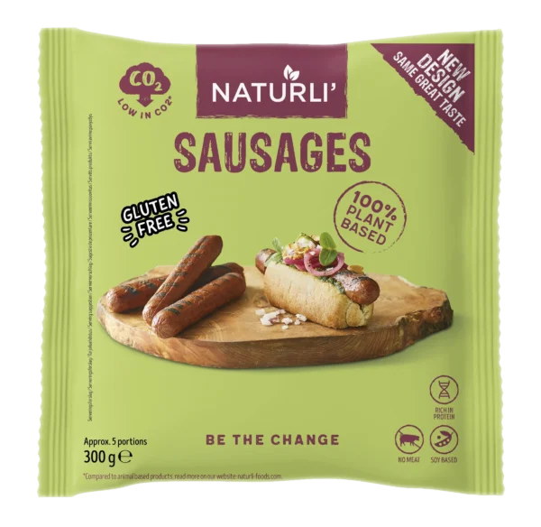 Naturli Sausages 8x300g