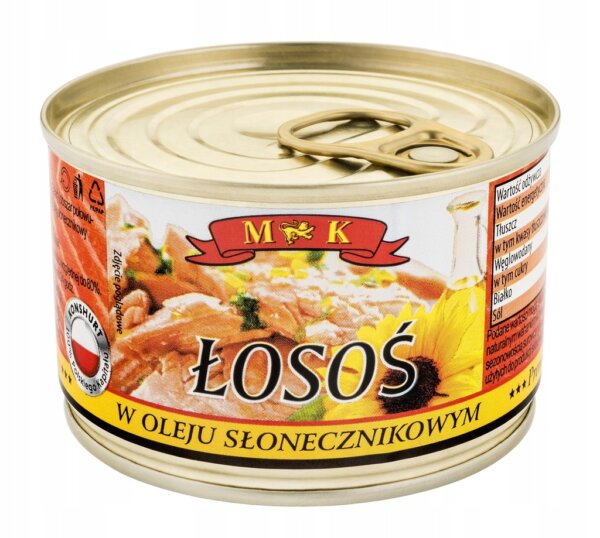 SALMON IN SALON OIL.150G MK