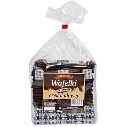 CHOCOLATE COATED WAFES 300G MK