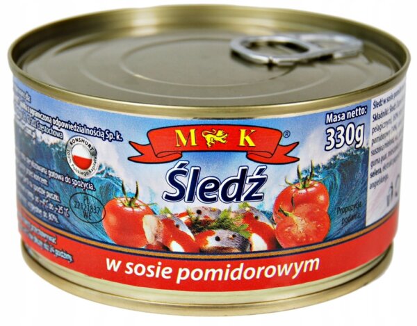 HERRING IN SAUCE. TOMATOES 330g