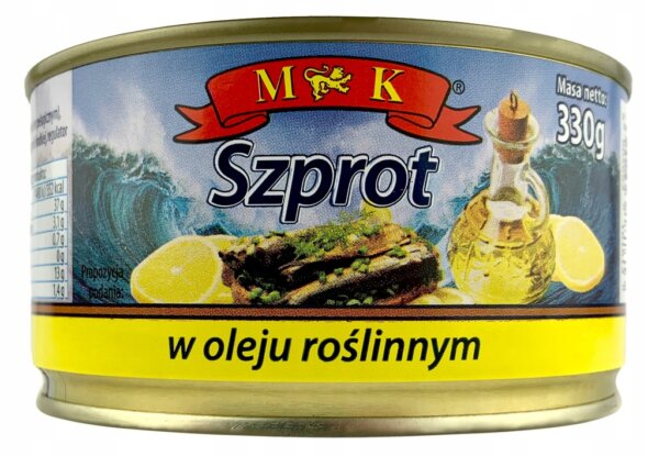 SPRATS IN OIL 330g