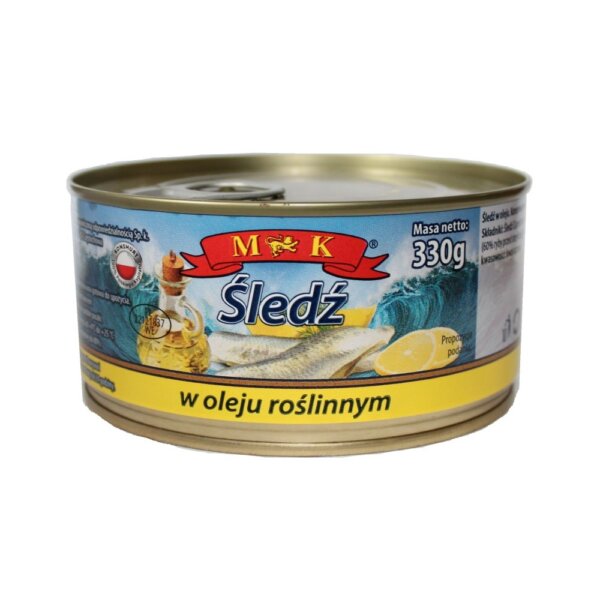 HERRING IN OIL 330g