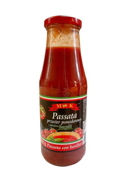 ABOUT PASSAT TOMATOES WITH BASIL 680G