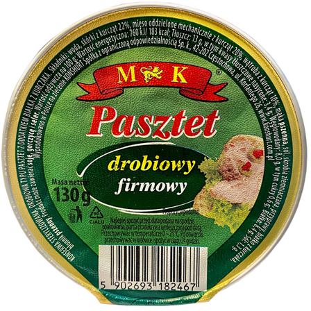 PATE 130G POULTRY