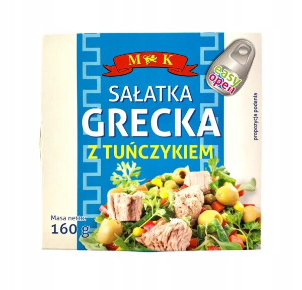 GREEK SALAD WITH TUNA 160g
