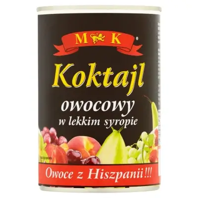 FRUIT COCKTAIL IN LIGHT SYRUP 410G
