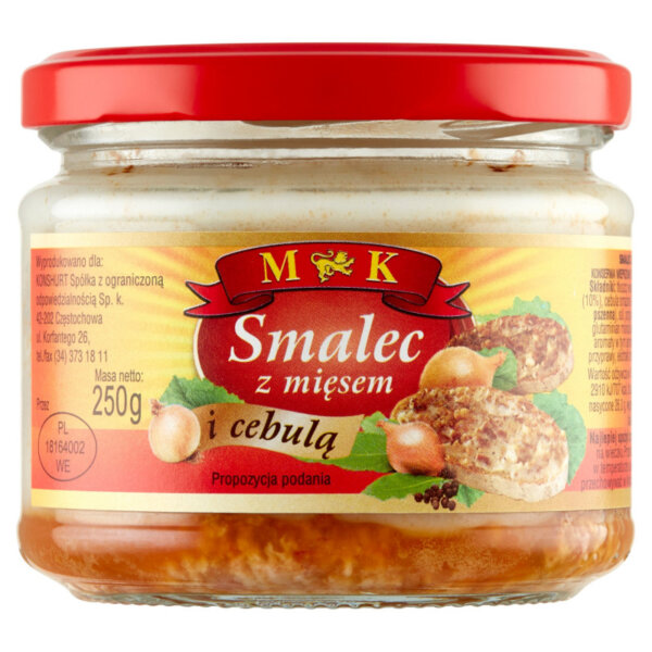 LARD WITH MEAT AND ONION 250g