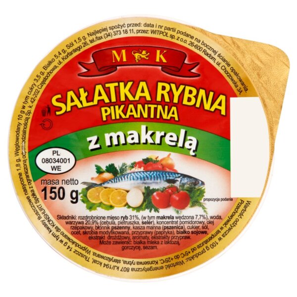 FISH SALAD WITH SPICY MACRELLA 150g