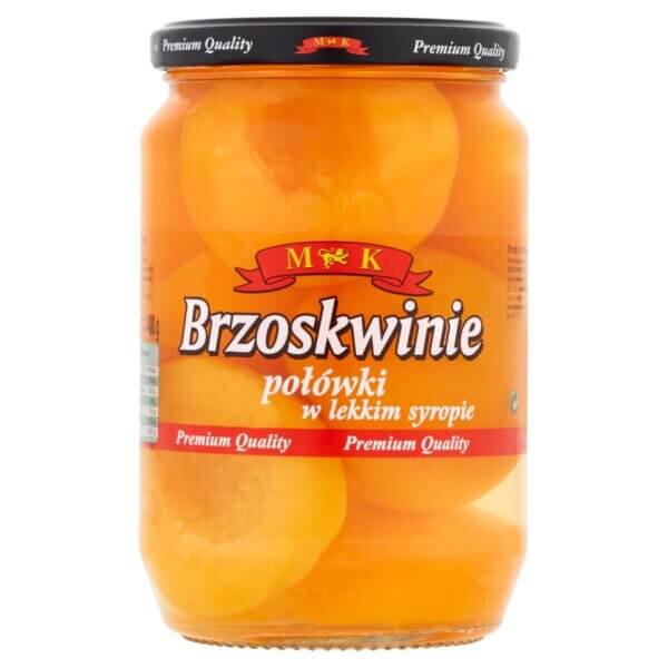HALF PEACHES IN CHOICE SYRUP 680g