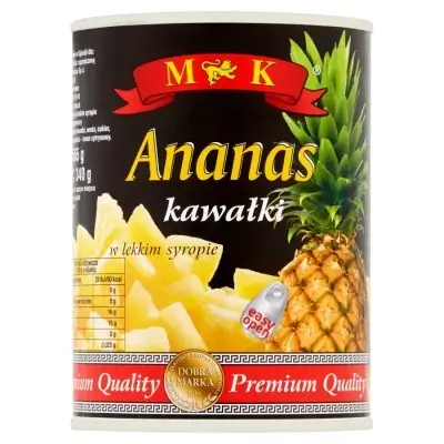 PINEAPPLE PIECES EO PREMIUM 565g
