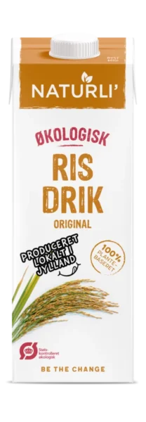 Naturli’ Rice drink eco Natural 1L