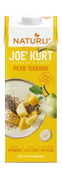 Naturli’ Joe’Kurt Pear-Banana 1000 g