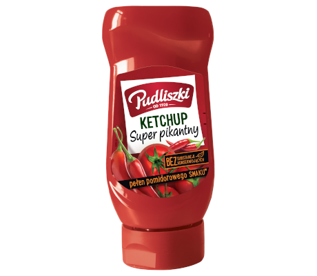 Pudliszki Ketchup Super Hot 480g