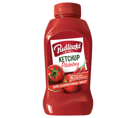 Pudliszki Ketchup Hot 410g