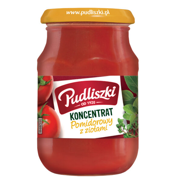 Pudliszki Tomato Paste Herbs  200g