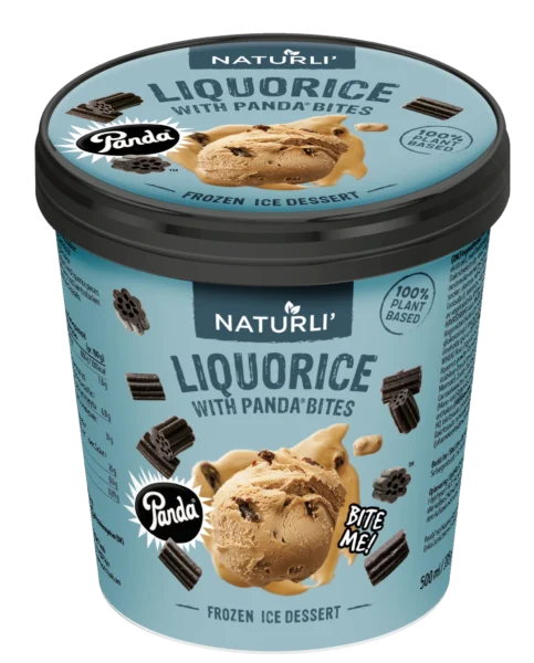 Naturli ice-cream Liquorice Sweet Bites