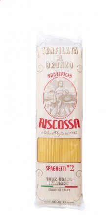 Riscossa SPAGHETTI – PASTA WITH BRONZE MATRIX 500g