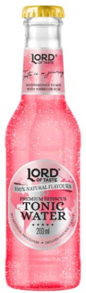 Lord of Taste Premium Hibiscus Tonic Water